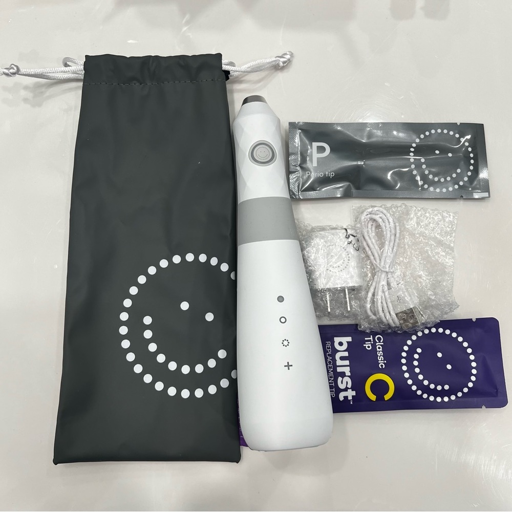 Burst Water Floss with Classic and Perio Tips